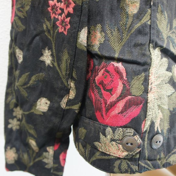 Chicos design vintage tapestry jacket size 0 - Picture 3 of 4